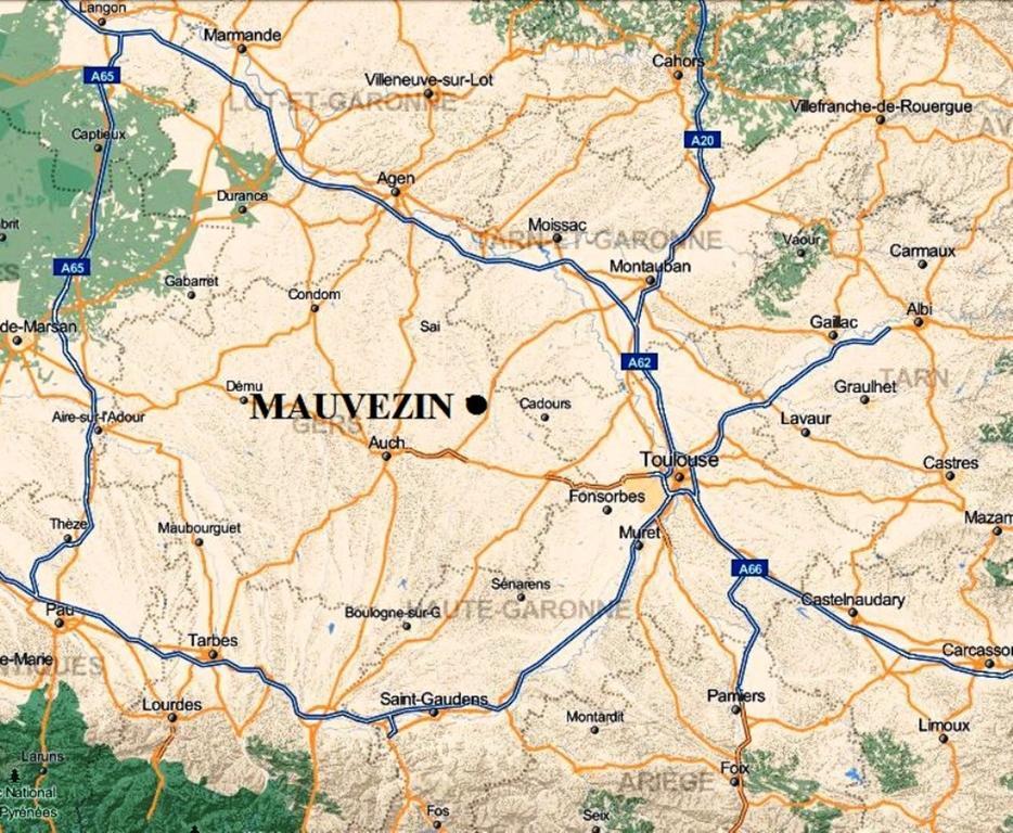 Vvf Gers Gascogne Hotel Mauvezin  Екстериор снимка